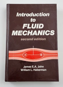 Introduction to Fluid Mechanics Vintage Hardcover Textbook James John Haberman - Picture 1 of 7