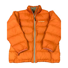 montbell Neige Down Jacket Orange US XS Unisex Outerwear Authentic Used