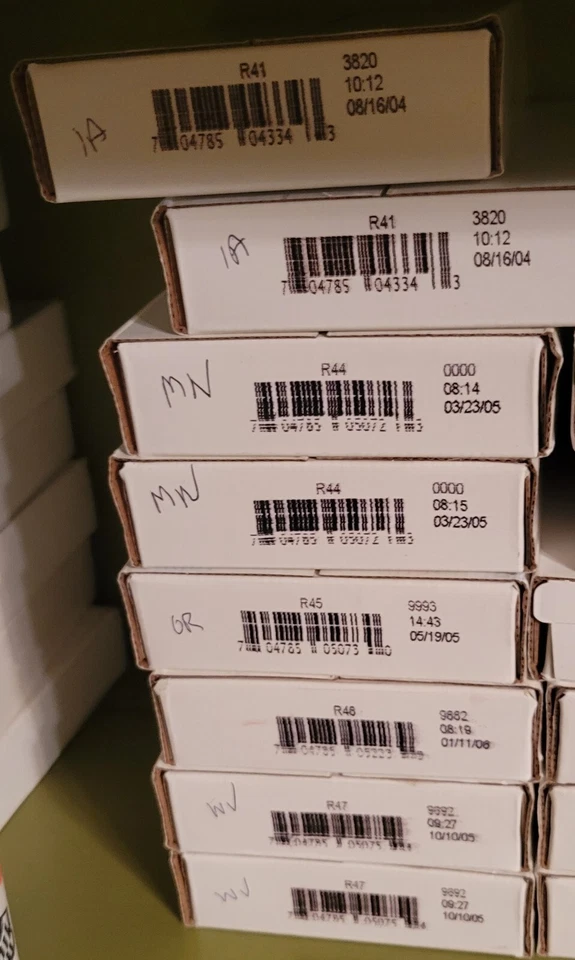 2005 P&D Minnesota State Quarters 40 Coin 2 Mint Roll Set R44 - Image 1 of 1