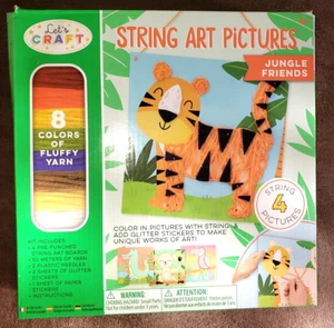 NUEVO KIT ARTESANAL NIÑO NIÑA CUERDA ARTE TIGRE 4 FOTOS! ¡IDEA DE REGALO PARA 4 AÑOS! ¡DIVERTIDO! - Imagen 1 de 2