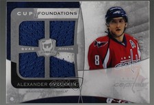 2008-09 Upper Deck The Cup Foundations Quad Jerseys /25 Alex Ovechkin Alexander