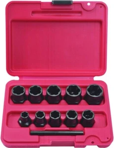 PROTO J69X00 Bolt Extractor Socket Set 10-PC MADE IN USA - Picture 1 of 1