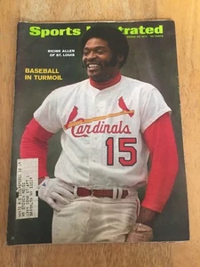 Cardenales Vintage Ilustrados Deportivos RICHIE ALLEN 23 de marzo de 1970 - Imagen 1 de 7