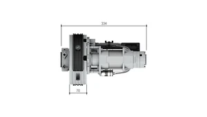 Motore Per Serranda Fino a 180KG Con Elettrofreno - CAME 001H40230180 - Foto 1 di 1