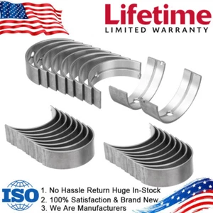 for 2003-10 Chrysler Dodge Ram 1500 Jeep HEMI 5.7L 6.1L OHV Main Rod Bearing Set - Picture 1 of 9