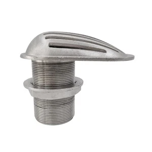 Montaje de manguera de plomería de drenaje de filtro de casco de rosca de acero inoxidable para barco de 1-1/2" - Imagen 1 de 8