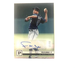 FELIX JORGE 2018 Panini Signatures Purple Autograph card #12 PS-FJ SN 11-99 - Picture 1 of 4