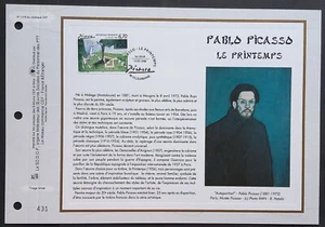 Feuillet CEF 1er jour 1379 1998 Tableau Pablo Picasso Peintre - Imagen 1 de 1