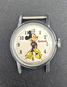 Vintage 60er Jahre Mickey Mouse Ingersoll Uhr läuft - Bild 1 von 2