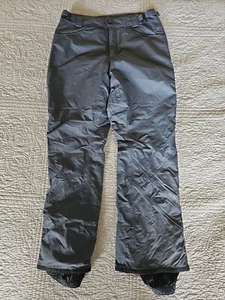 Columbia Snow Pants Womens Large Omni Tech Titanium Gray Winter Snow Ski - Picture 1 of 10