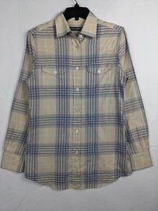 Dolce & Gabbana Y2K Gr. 40 Damen Hemd mit Knöpfen blau kariert kariert Taschen - Bild 1 von 10