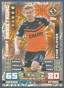 TOPPS MATCH ATTAX SPL 2014-15- #066-DUNDEE UNITED-JUGADOR ESTRELLA-STUART ARMSTRONG - Imagen 1 de 1