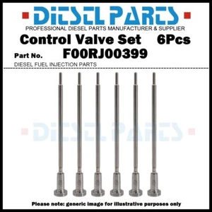 6x Injector Control Valve Set F00RJ00399 for Renault 11.1D 0445120010 0445120085 - Picture 1 of 8
