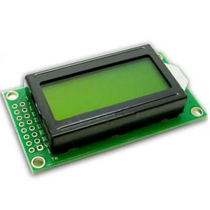 Yellow 0802 LCD 8x2 Character LCD Display Module 5V LCM For Raspberry pi - Picture 1 of 3
