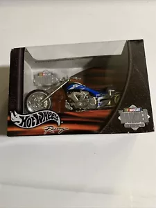 Hot Wheels Racing Motorcycle NASCAR Thunder Rides, Pfizer Logo, New In Package - Picture 1 of 3