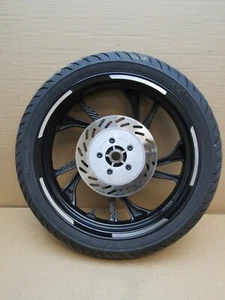 Peugeot tweet 125 2024 3,044 miles rear wheel with tyre and brake disc (14369) - Picture 1 of 13