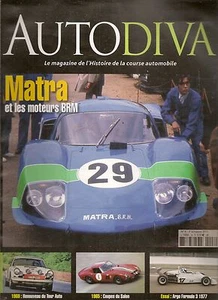 AUTODIVA 8 COUPE DU SALON 1965, 1962 ATS DEFIE FERRARI, MATRA 620 630 V8 BRM AR - Bild 1 von 3