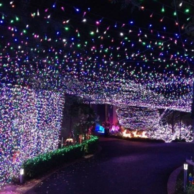 500LED 100M Warm Cool Multi colour Fairy Christmas String Strip Fairy Lights - image 1 of 4
