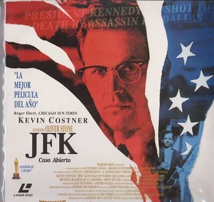 JFK WS - SPANISH PAL LASERDISC Kevin Costner, Gary Oldman, Jack Lemmon - Picture 1 of 2