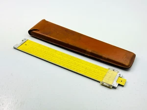 Righello e custodia Pickett modello N4-ES regola scorrevole tipo vettoriale 1959 log doppia base velocità - Foto 1 di 19