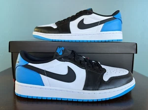 Nike Air Jordan 1 Retro Low OG "UNC" Dark Powder Blue Men's Size 7.5 CZ0790-104 - Picture 1 of 10