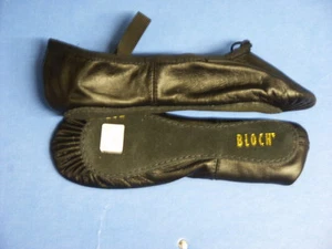 Bloch Childs S0209G ARISE BLACK Leather Ballet Shoe C Width - Picture 1 of 2