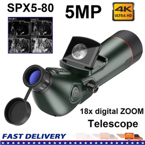 Telescopio astronómico Teseek SPX5-80 300mm 350X 5MP 4K IP54 - Imagen 1 de 23