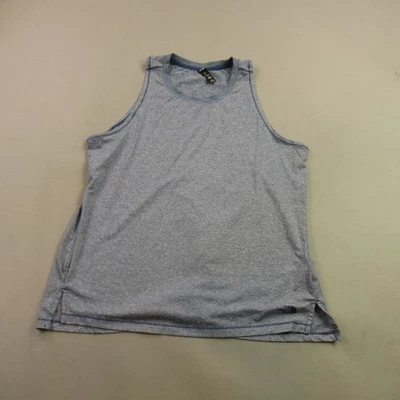 Женская майка The North Face большая без рукавов легкая синяя с круглым вырезом - Изображение 1 из 4