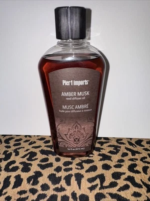 Pier 1 Imports AMBER MUSK Reed Diffuser Oil  16 Fl Oz - Image 1 of 4