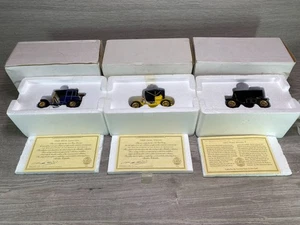 1910 benz,1909 opel coupe,1911 ford model T 40th Anniversary Collection MATCHBOX - Picture 1 of 13