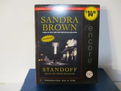 Standoff - SANDRA BROWN - 6 CD Audiobook - Unabridged - Near MINT - B25-13 Foto 1 de 3