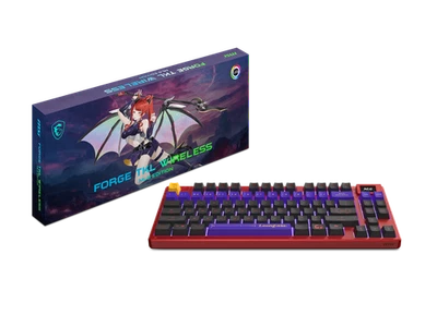 MSI Forge TKL Wireless MLG Edition Gaming Keyboard-Mechanical Linear Switches, - Image 1 of 4