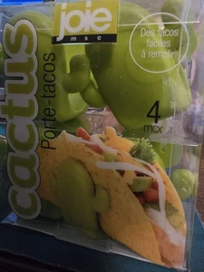 Juego de 4 soportes para tacos Joie Cactus - verde - Imagen 1 de 2
