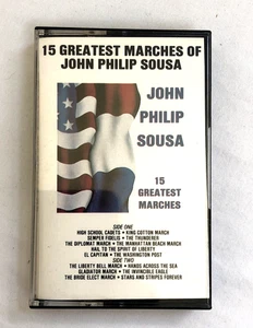 15 Greatest Marches Of John Philip Sousa Stars & Stripes TRCC-1002 El Capitan - Picture 1 of 8