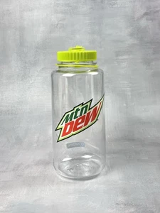 Taza de viaje reutilizable Nalgene Mtn Dew tapa verde rocío de montaña rara 0186 - Imagen 1 de 4