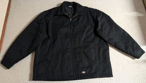 Dickies Mens XX Large Black Zip Up Jacket 25 - Picture 1 of 10