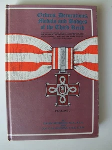 Orders, Decorations, Medals and Badges of the Third Reich, Vol. 2 (RJ Bender) - Picture 1 of 6