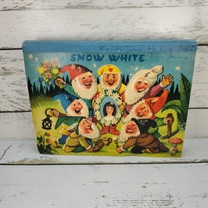 Artia 1961 Snow White Pop Up Book Hardcover Bancroft & Co Vintage Color Read - Picture 1 of 23