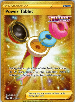 Power Tablet 281/264 SWSH08: Fusion Strike Secret Rare - NM - Image 1 of 2