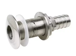 Attwood 66547-3 Stainless Steel Straight Thru-Hull Valve Fitting - Picture 1 of 1