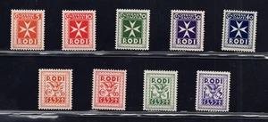 Egeo - Segnatasse n. 1/9 serie MNH - Imagen 1 de 1