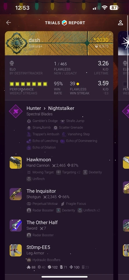 Destiny 2 Trials of Osiris Flawless Carry Guaranteed (PC/PSN/XBOX) Play with Us - Image 1 of 1