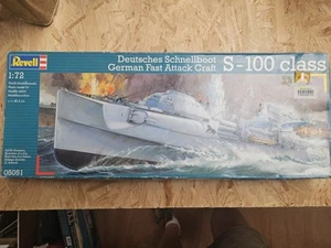 Revell Schnellboot German Fast S-100 Class 1/72 Model Kit 05051 2001 - Picture 1 of 10