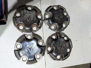 4 2002 - 2010 Dodge Ram 1500 Center Cap Chrome Cover OEM 5HC16TRMAC Complete Set - Picture 1 of 14