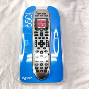 Logitech Harmony 650 Universal Remote Control Silver 915-000159 ~ NEW/SEALED - Picture 1 of 9
