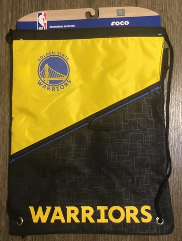 Golden State Warriors FOCO High-End Drawstring Backpack New 17x13 Cover