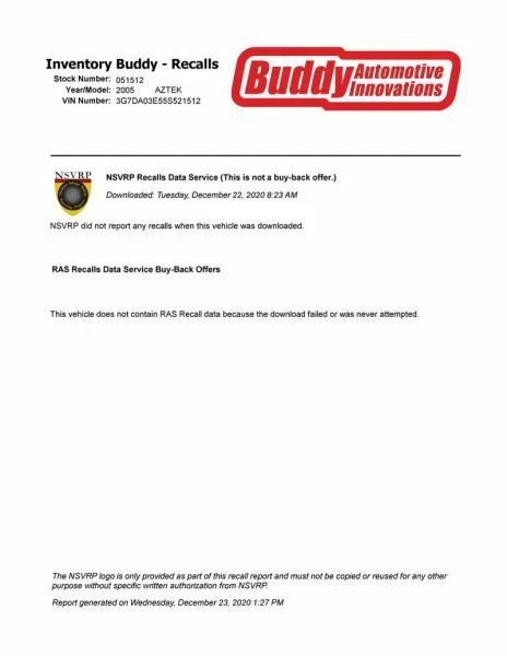 Módulo de control electrónico ECM del motor compatible con 03-05 AZTEK 224422 Foto 1 de 1