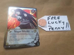 Naruto CCG TCG Karte N 1221 YUGAO UZUKI Folie **Kostenloser Versand - Bild 1 von 1