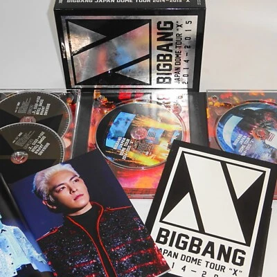BIGBANG JAPAN DOME TOUR 2014~2015 “X" DELUXE EDITION 2CD+2Blu-ray+64P PHOTO BOOK - Image 1 of 4