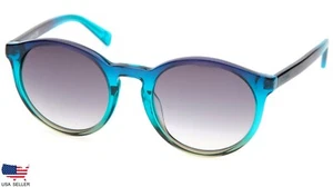 NEW Just Cavalli JC672S 92B BLUE GRADIENT SMOKE SUNGLASSES 52-21-140mm - Picture 1 of 10